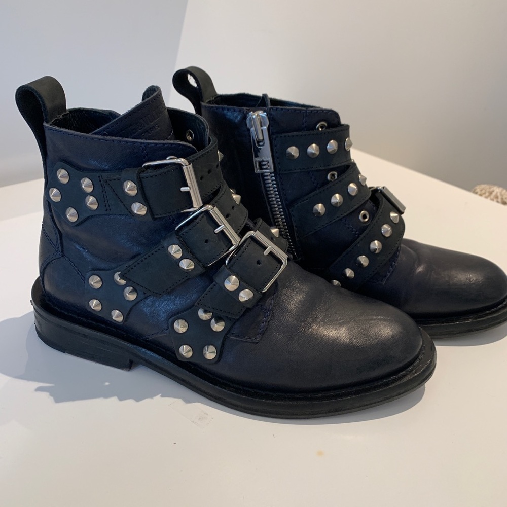 Zadig & Voltaire Laureen Spike Boots black
